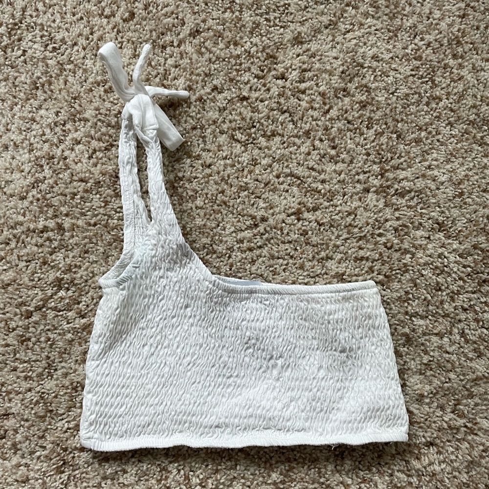 one shoulder tank